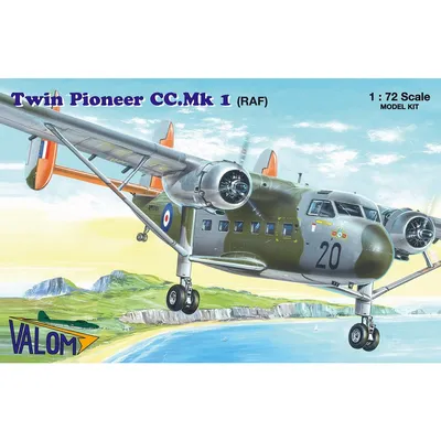 Scottish Aviation Twin Pioneer CC. Mk 1 RAF 1/72 by Valom