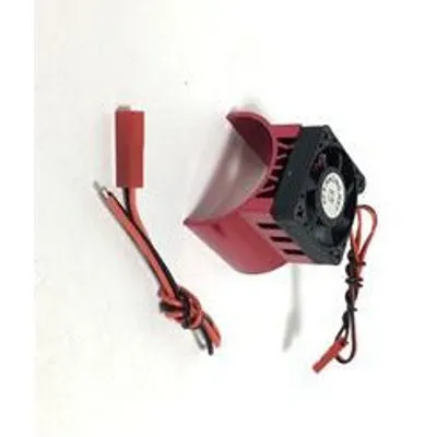 APS91146RV3 Aluminum Motor Heatsink with Super22 Cooling Fan for 540 Motors (Red)