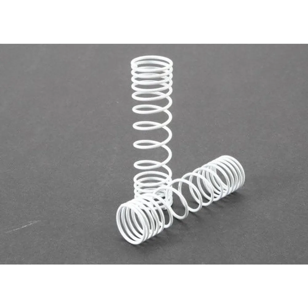 TRA5858 Traxxas Rear Shock Spring Set (White) (2)