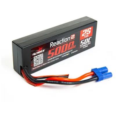 Dynamite 7.4V 5000mAh 2S 50C Hardcase LiPo