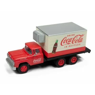 1960 Ford Reefer Box Truck HO Coca Cola