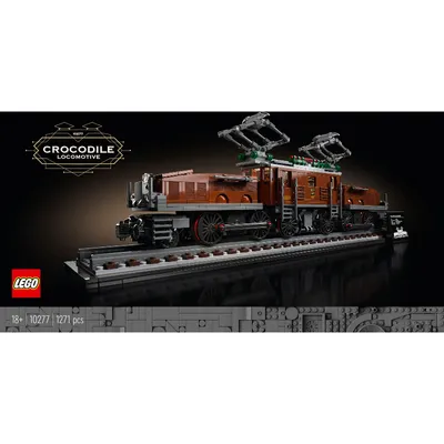 Lego Expert: Crocodile Locomotive 10277