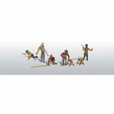 Woodland Scenics Carpenter Crew Scale Figures (HO) WOO1947