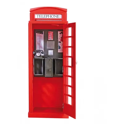 London Red Phone Booth Heritage Collection 1/10 by Artesania Latina