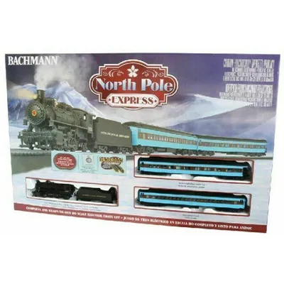 Bachmann Trains - Un ensemble de train électrique prêt à fonctionner de  Noël Norman Rockwell - Échelle HO 