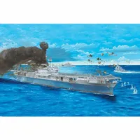 USS Yorktown CV-5 1/200 Model Ship Kit #3711 by Trumpeter