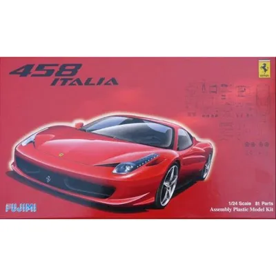 Ferrari 458 1/24 by Fujimi