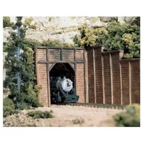 Woodland Scenics Tunnel Portal, Timber, Single Track (HO) WOO1254