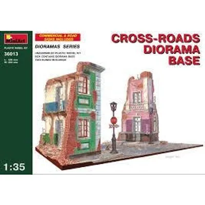Miniart Cross-roads Diorama Base 1/35 #101117