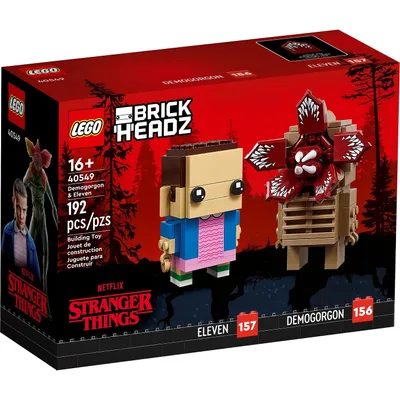 Lego Brickheadz: Demogorgon and Eleven 40549