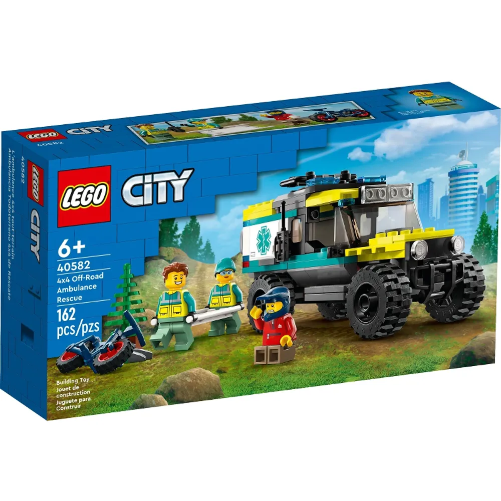 Lego City: 4x4 Off-Road Ambulance Rescue 40582