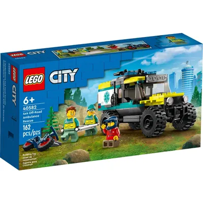 Lego City: 4x4 Off-Road Ambulance Rescue 40582