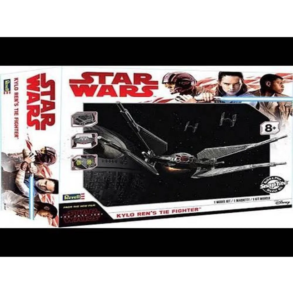 Kylo Ren's TIE Fighter #1647 Star Wars Vehicle Model Kit by Revell