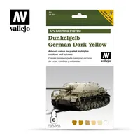 VAL78401 AFV German Dark Yellow Set Paint Set