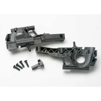 TRA5330 Revo Bulkhead, front (L&R halves)/ diff retainer/ 4x14mm