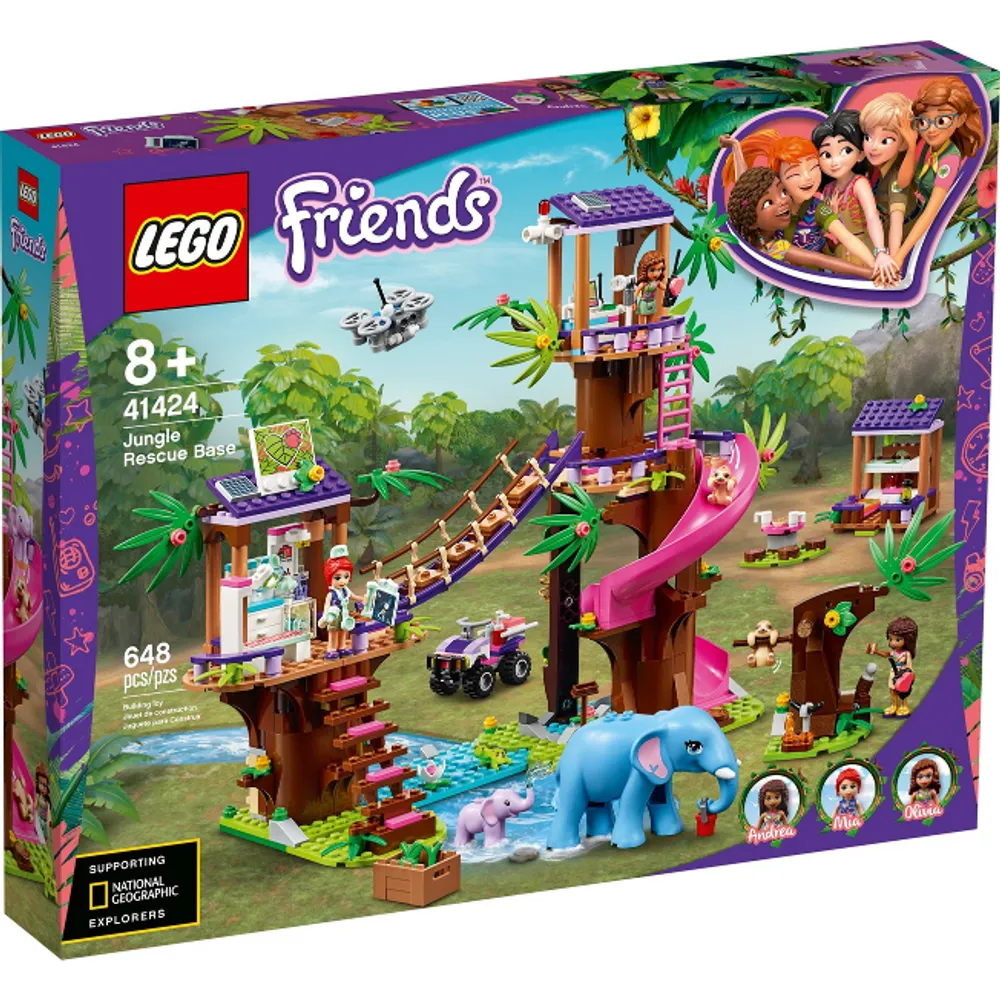 Lego Friends: Jungle Rescue Base 41424