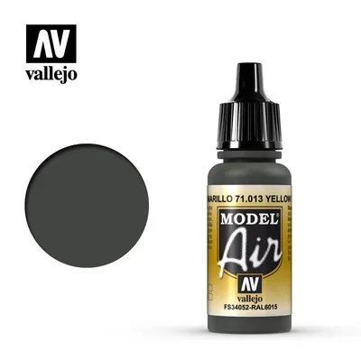Vallejo Model Air 71.013 Yellow Olive 17mL