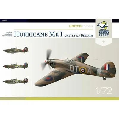 Hurricane Mk I Battle of Britain 1/72 by Arma Hobby