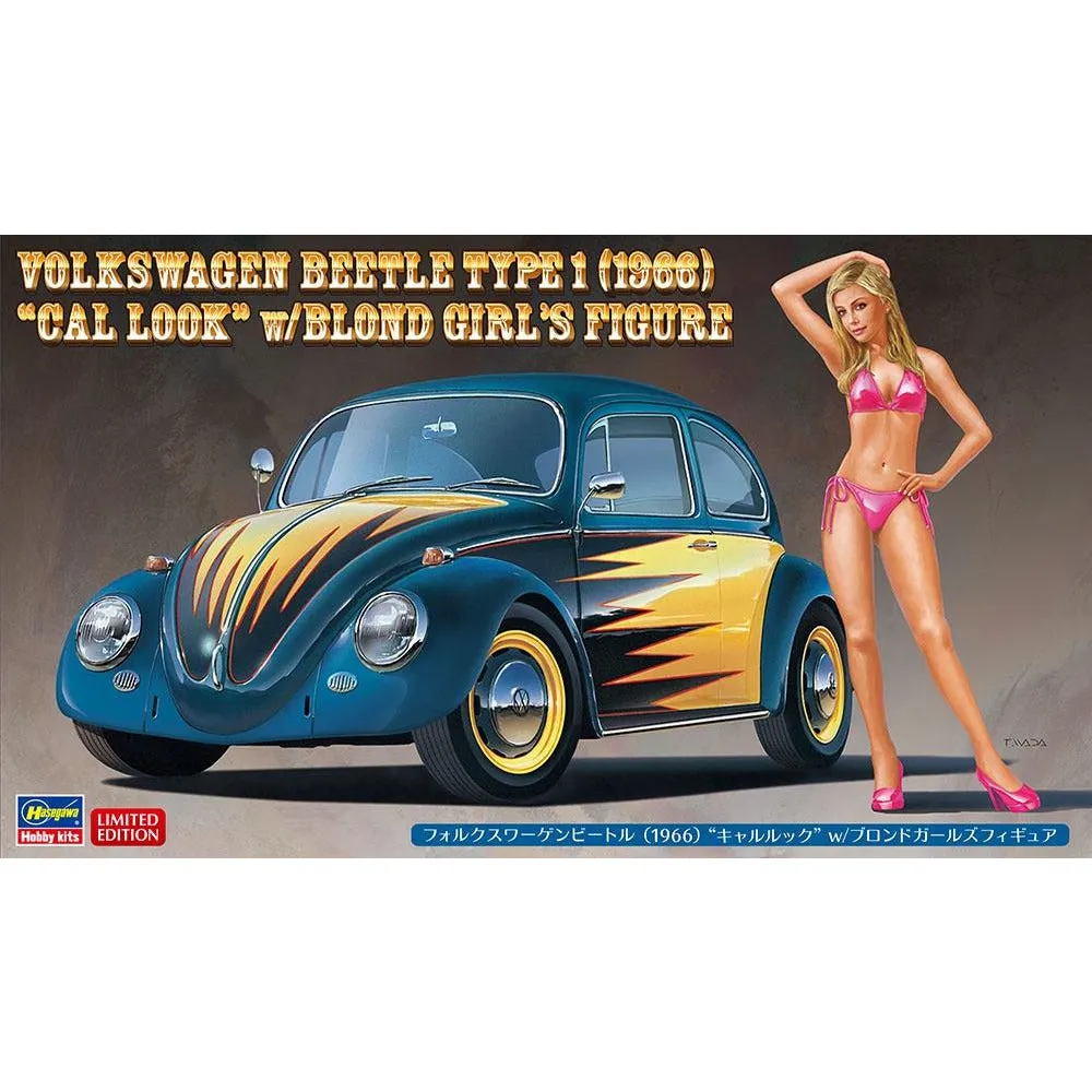 Volkswagen Beetle Type 1 (1966) 1/24 by Hasegawa