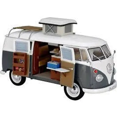 Volkswagon T1 Camper 1/24th #07674 by Revell