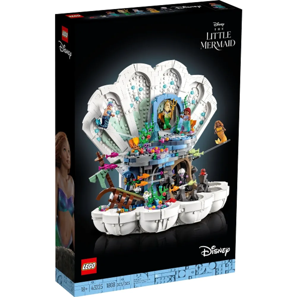 Lego Disney: The Little Mermaid Royal Clamshell 43225