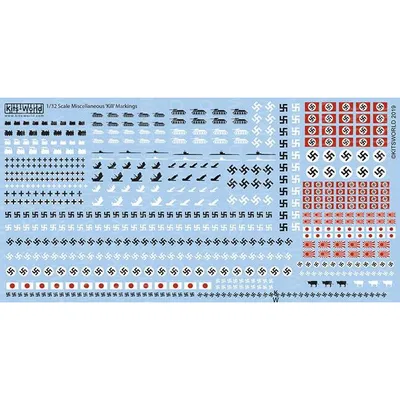 1/32 Various Generic Kill Markings