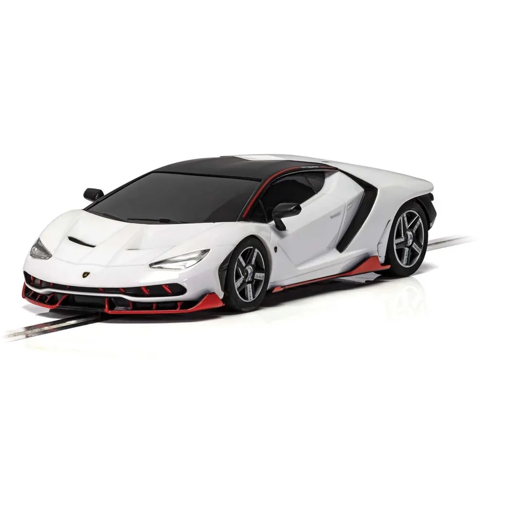 Lamborghini Centenaio - White Slot Car #C4087