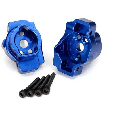 Traxxas Portal drive axle mount, rear, 6061-T6 aluminum (blue-anodized) TRA8256X