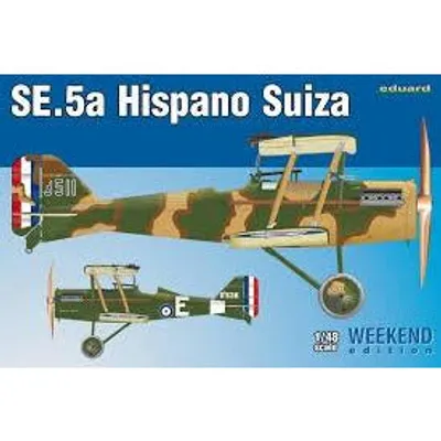 EDU-8453 1/48 SE5a Hispano Suiza Fighter (Weekend Edition) RFC/RAF by Eduard