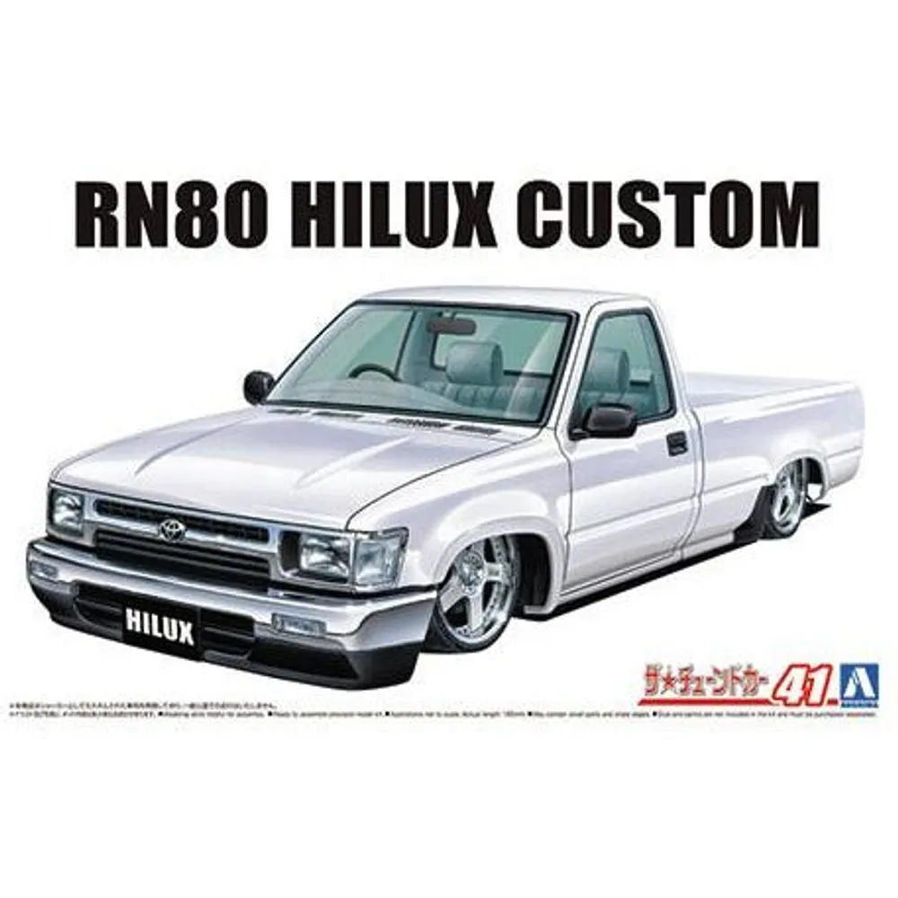 1985 Toyota RN80 Hilux Custom 1/24 #59494 by Aoshima