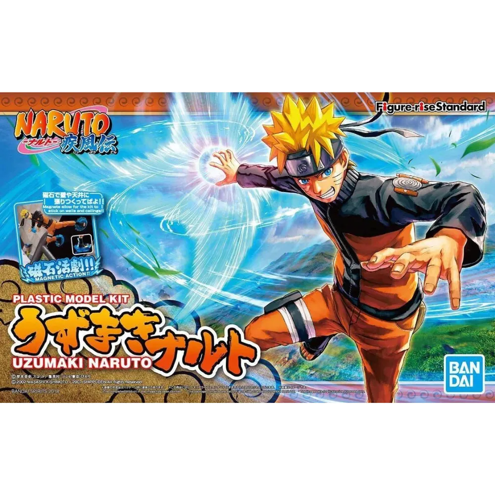 Uzumaki Naruto - Figure-rise Standard #5055334 Action Figure Model Kit by Bandai