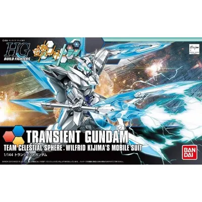 HGBF 1/144 #34 Transient Gundam #5055441 by Bandai