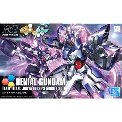 HGBF 1/144 #37 Denial Gundam #5058796 by Bandai