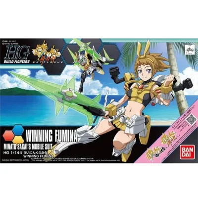 HGBF 1/144 #62 Winning Fumina #5058803 by Bandai