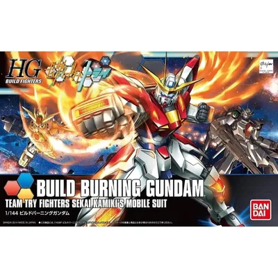 HGBF 1/144 #18 Build Burning Gundam #5060373 by Bandai