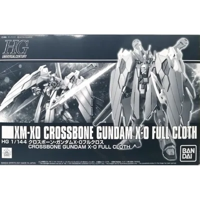 HGUC 1/144 Crossbone Gundam X-0 Full Cloth #5061685 by Bandai