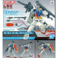 Entry Grade 1/144 RX-78-2 Gundam (Full Weapon Set) #5062033 by Bandai