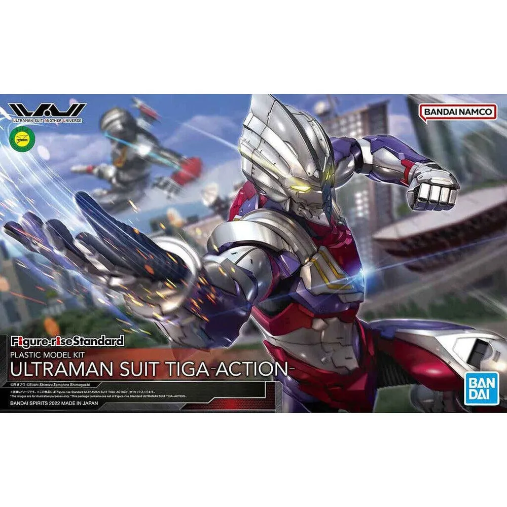 Ultraman Suit Tiga 1/12 - Figure-rise Standard #5062076 Action Figure Model Kit by Bandai