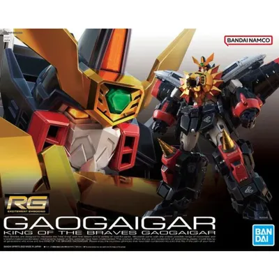 RG GaoGaiGar Mecha Model Kit #5063398 by Bandai