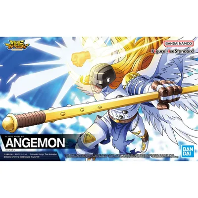 Angemon - Figure-rise Standard #5064256 Digimon Action Figure Model Kit by Bandai