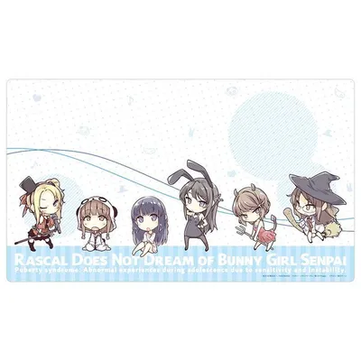 [Online Exclusive] Rascal Does Not Dream of Bunny Girl Senpai Rubber Mat [Mini Chara]