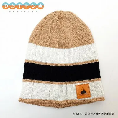 [Online Exclusive] Laid-Back Camp Outlast Knit Cap (Ayano Toki/Viewing Platform (Beige))