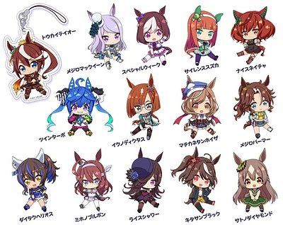 [Online Exclusive] Uma Musume Pretty Derby Season 2 Petanko Trading Acrylic Strap (1 Random Blind Pack)