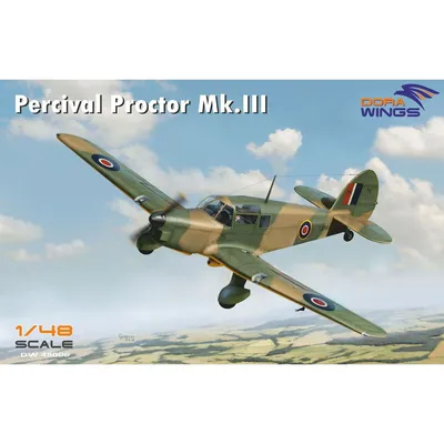 Percival Proctor Mk.III 1/48 #48006 by Dora Wings