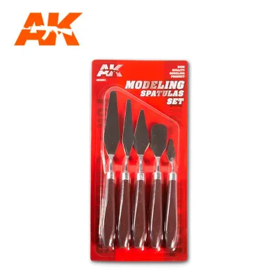 AK Interactive Modeling Spatulas Set of 5