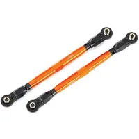 Traxxas Toe links, Wide Maxx (TUBES, 6061-T6 aluminum - orange TRA8997A