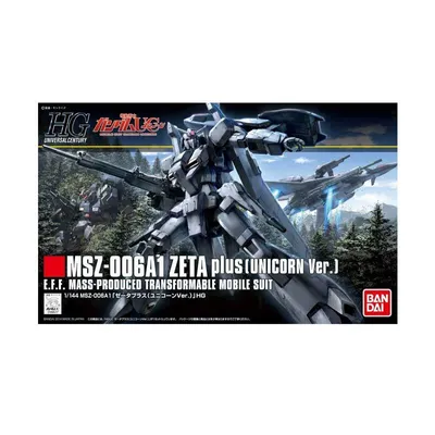 HGUC 1/144 #182 MSZ-006A1 Zeta Plus (Unicorn Ver) #50660402 by Bandai