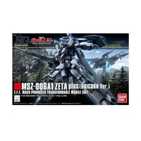 HGUC 1/144 #182 MSZ-006A1 Zeta Plus (Unicorn Ver) #50660402 by Bandai