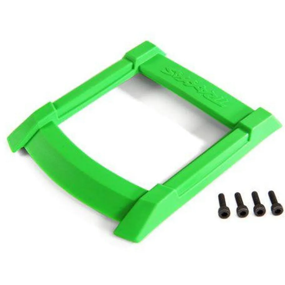 Traxxas Skid plate, roof (body) (green)/ 3x12mm CS (4) TRA8917G