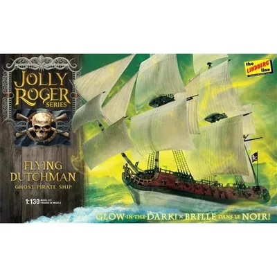 Jolly Roger Flying Dutchman 1/130 Model Sailing Ship Kit #HL218 by Lindberg